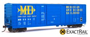 X - Evans 5277 Box Car : MB - ExactRail Model Trains - 1