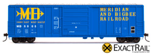 X - Evans 5277 Box Car : MB - ExactRail Model Trains - 5