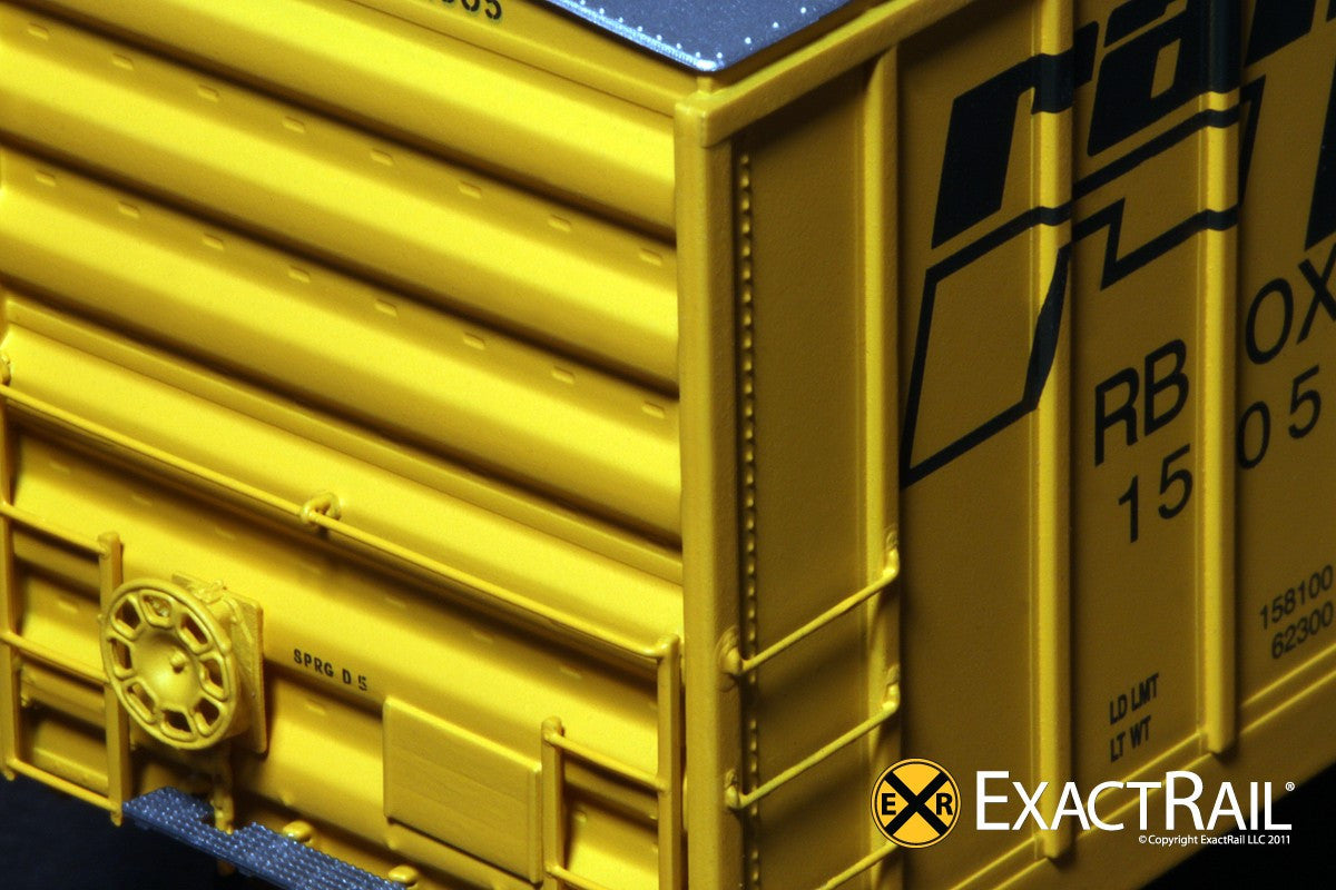 HO Scale: Evans-USRE 5277 Box Car - RBOX - ExactRail Model Trains
