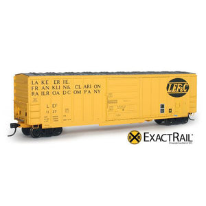 HO Scale: Evans-USRE 5277 Boxcar - Lake Erie, Franklin, and Clarion
