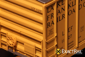 Evans-USRE 5277 Boxcar (Early) : LEF - ExactRail Model Trains - 3