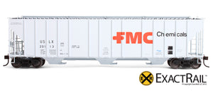 X - Evans 4780 Covered Hopper : FMC - ExactRail Model Trains - 6