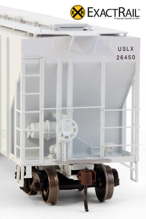 X - Evans 4780 Covered Hopper : Far-Port COOP/USLX - ExactRail Model Trains - 2