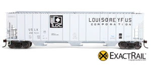 X - Evans 4780 Covered Hopper : Louis Dreyfus/USLX - ExactRail Model Trains - 7