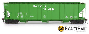 Evans 4780 Covered Hopper : GGIX - ExactRail Model Trains - 2
