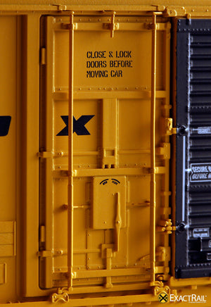 X - FMC 5277 Combo Door Box Car : ABOX (Late) - ExactRail Model Trains - 6