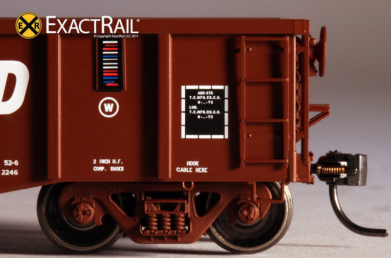 Model Train Ho Thrall 2244 Gondola Ri Exactrail Exactrail Model