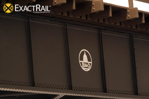 72' Deck Plate Girder Bridge : Wood Handrails : B&O - ExactRail Model Trains - 4