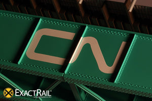 72' Deck Plate Girder Bridge, Cable Handrails : CN - ExactRail Model Trains - 5