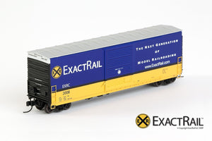 N - PC&F 6033 cu. ft. Hy-Cube Box Car : EXRC - ExactRail Model Trains - 1