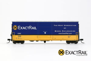 N - PC&F 6033 cu. ft. Hy-Cube Box Car : EXRC - ExactRail Model Trains - 2