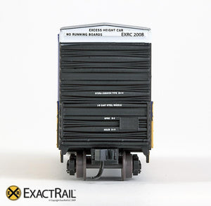 N - PC&F 6033 cu. ft. Hy-Cube Box Car : EXRC - ExactRail Model Trains - 3