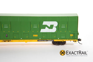 X - N - Vert-A-Pac Autorack : BN - ExactRail Model Trains - 7
