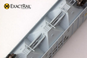 X - N - PS-2CD 4000 Covered Hopper : SP - ExactRail Model Trains - 7