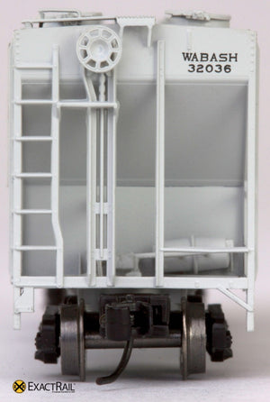 N - PS-2CD 4000 Covered Hopper : Wabash - ExactRail Model Trains - 6