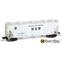 ExactRail N Scale : PS-2CD 4000 Covered Hopper : NW - ExactRail