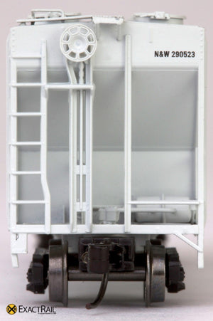 N - PS-2CD 4000 Covered Hopper : Norfolk & Western - ExactRail Model Trains - 5