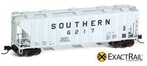 X - N - PS-2CD 4000 Covered Hopper : SOU - ExactRail Model Trains - 3