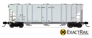 X - N - PS-2CD 4000 Covered Hopper : NP - ExactRail Model Trains - 8