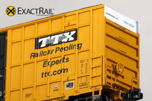 N - Trinity 6275 Plug Door Boxcar :  FBOX 2004 'As Delivered' - ExactRail Model Trains - 3