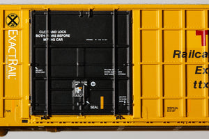 N - Trinity 6275 Plug Door Boxcar - FBOX #504634 'Forward Thinking' Repaint - ExactRail Model Trains - 4