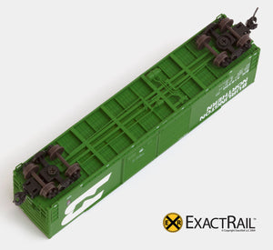 X - N - Gunderson 5200 Box Car : BN - ExactRail Model Trains - 2