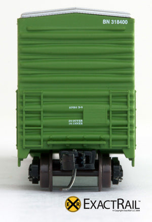 X - N - Gunderson 5200 Box Car : BN - ExactRail Model Trains - 3