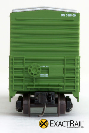 X - N - Gunderson 5200 Box Car : BN - ExactRail Model Trains - 4