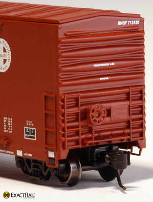 X - Gunderson 5200 Box Car : BNSF - ExactRail Model Trains - 5