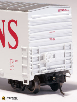 X - N - Gunderson 5200 Box Car : MNS - ExactRail Model Trains - 6