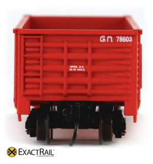 X - N - Gunderson 2420 Gondola : GN - ExactRail Model Trains - 2