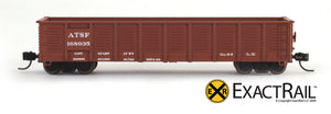 X - N - Gunderson 2420 Gondola : ATSF - ExactRail Model Trains - 4