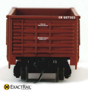 X - N -Gunderson 2420 Gondola : CR - ExactRail Model Trains - 2