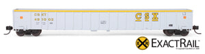 X - N - Thrall 3564 Gondola : CSXT - ExactRail Model Trains - 4
