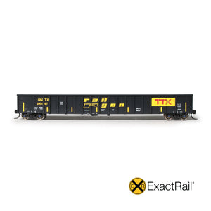 N Scale: Thrall 3564 Gondola - TTX 'New Logo'