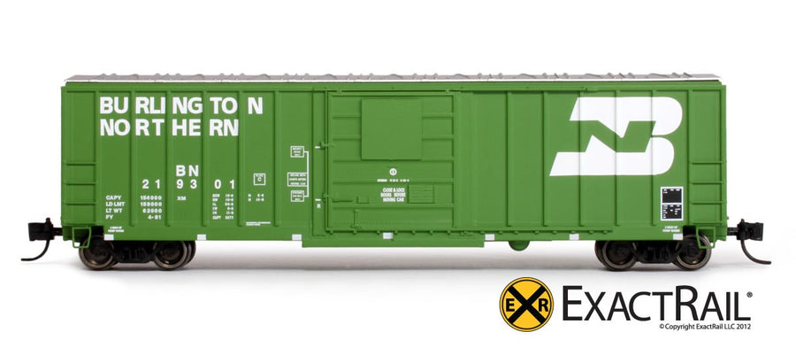 N Scale: Evans-USRE 5277 Boxcar - Burlington Northern