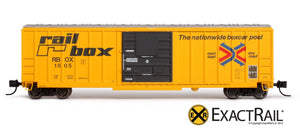 N - Evans-USRE 5277 Boxcar (Early) : RBOX - ExactRail Model Trains - 2