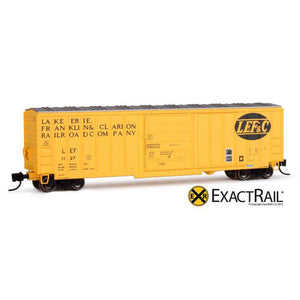 N Scale: Evans-USRE 5277 Boxcar -  Lake Erie, Franklin, and Clarion