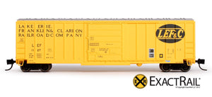 N - Evans-USRE 5277 Boxcar (Early) : LEF - ExactRail Model Trains - 2