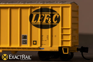 N - Evans-USRE 5277 Boxcar (Early) : LEF - ExactRail Model Trains - 6