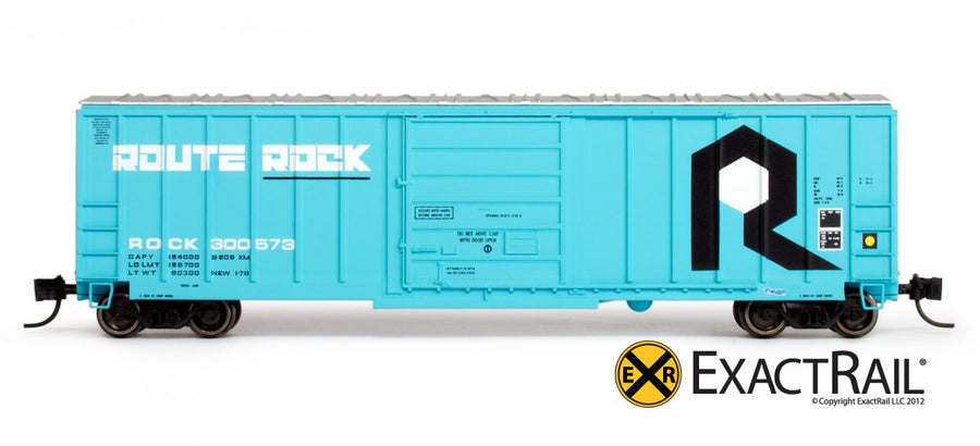 N Scale: Evans-USRE 5277 Boxcar - Rock Island