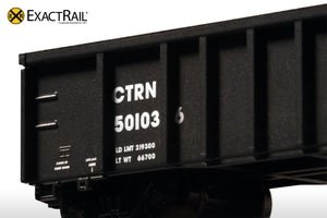 N - Thrall 2743 Gondola : UP/CTRN - ExactRail Model Trains - 5