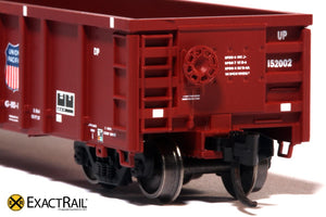 N - Thrall 2743 Gondola : UP - ExactRail Model Trains - 3
