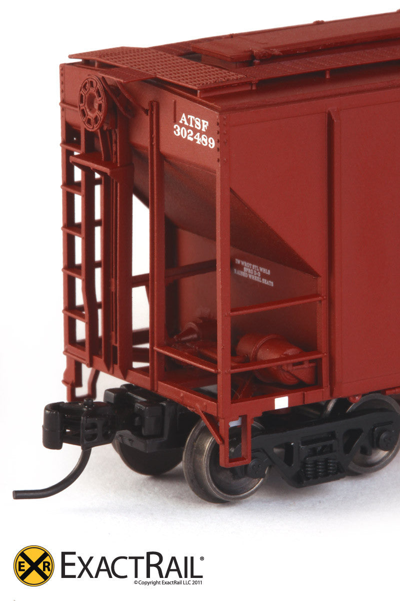 N Scale: PS-2CD 4427 Covered Hopper - ATSF