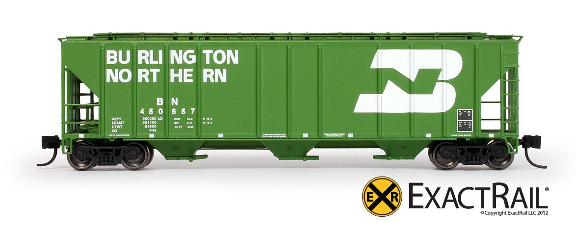 N Scale: PS-2CD 4427 Covered Hopper - BN