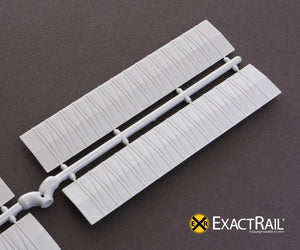 Details N - Roof, X-panel overhanging: N Scale - ExactRail Model Trains - 2