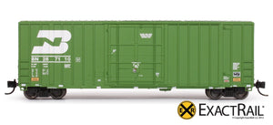 N - Gunderson 6269 High Cube Boxcar : BN - ExactRail Model Trains - 2
