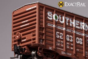 N - PS 50' Waffle Boxcar : SOU "As Delivered" - ExactRail Model Trains - 5