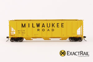 X - PS-2CD 4427 Covered Hopper : MILW - ExactRail Model Trains - 2