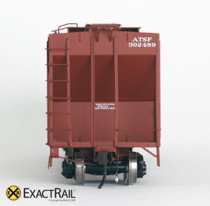 X - PS-2CD 4427 Covered Hopper : ATSF - ExactRail Model Trains - 3